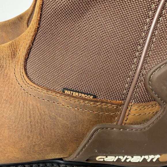 Carhartt Mens 11.5 Wide Wellington Work Boots Soft Toe 11\